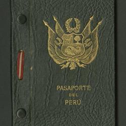 Pasaporte de Elena Izcue