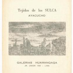 Tejidos de los Sulca: Ayacucho