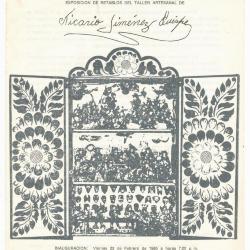 Exposición de retablos del taller de Nicario Jiménez Quispe