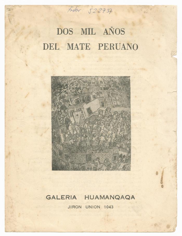 Dos mil años del mate peruano
