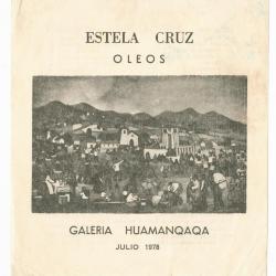 Estela Cruz: óleos / Rosendo Landio: óleos