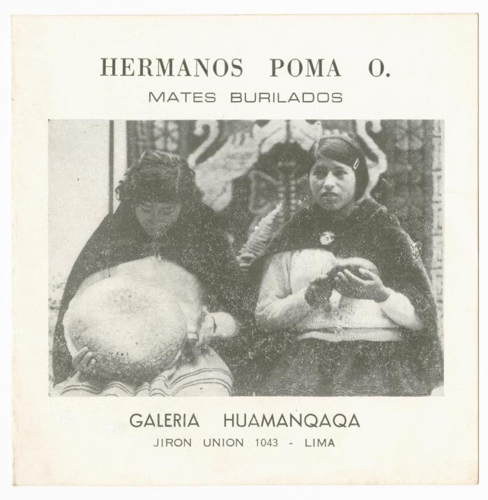 Hermanos Poma O.: Mates burilados
