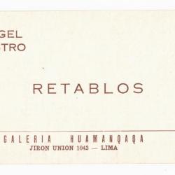 Angel Castro: Retablos