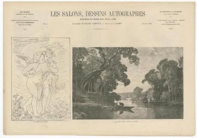 Les Salons, dessins autographes