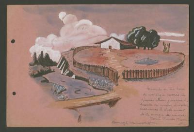 Paisaje con dedicatoria