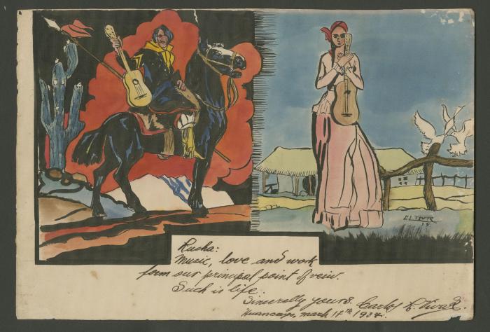 "Music, love and work"