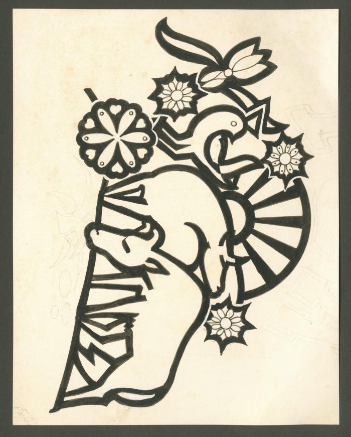 Estudio de diseño con vacuno y ave