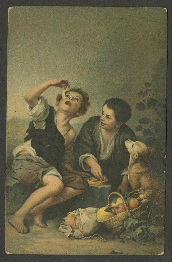 Tarjeta postal de Ángel Busto