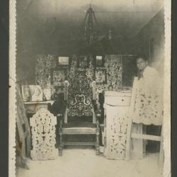 Humberto Mansilla en su taller