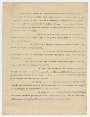 Biografia de José Sabogal