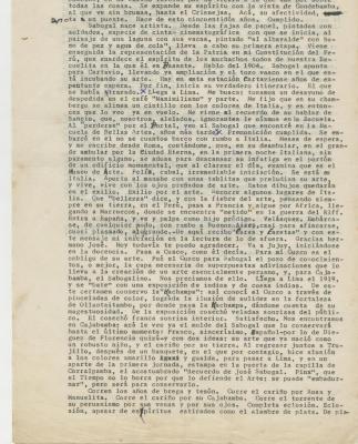 "Itinerario de José Sabogal"