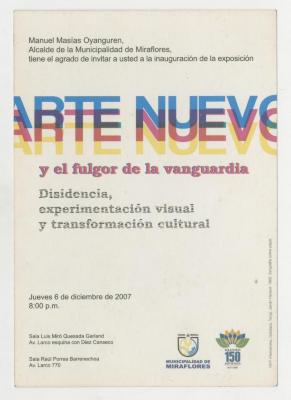 Arte Nuevo y el fulgor de la vanguardia