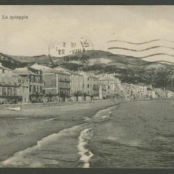 Tarjeta postal de Teddy y Queta