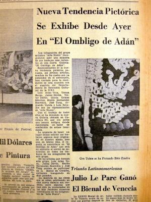 Nueva tendencia pictórica se exhibe desde ayer en "El ombligo de Adán"