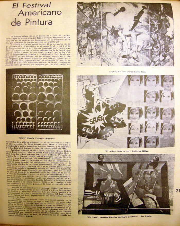 El Festival Americano de Pintura