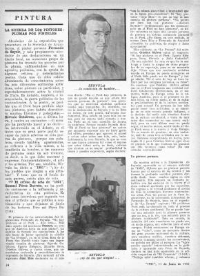 “Pintura: la guerra de los pintores: plumas por pinceles”