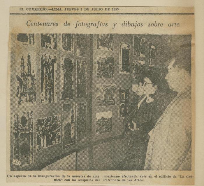 "Centenares de fotografía y dibujos sobre arte"