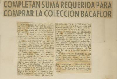 "Completan suma requerida para comprar la colección Baca Flor"