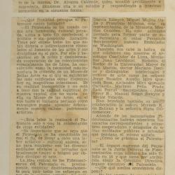 "Entrevista con el Presidente del Patronato de Artes, doctor Alfredo Alvarez Calderón"