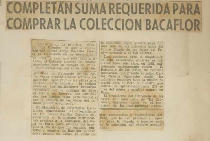 "Completan suma requerida para comprar la colección Baca Flor"