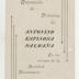"Tercera exposición de pinturas de Antonino Espinosa Saldaña en los salones de la Sociedad Filarmónica"