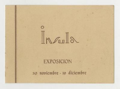 "Insula. Exposición"
