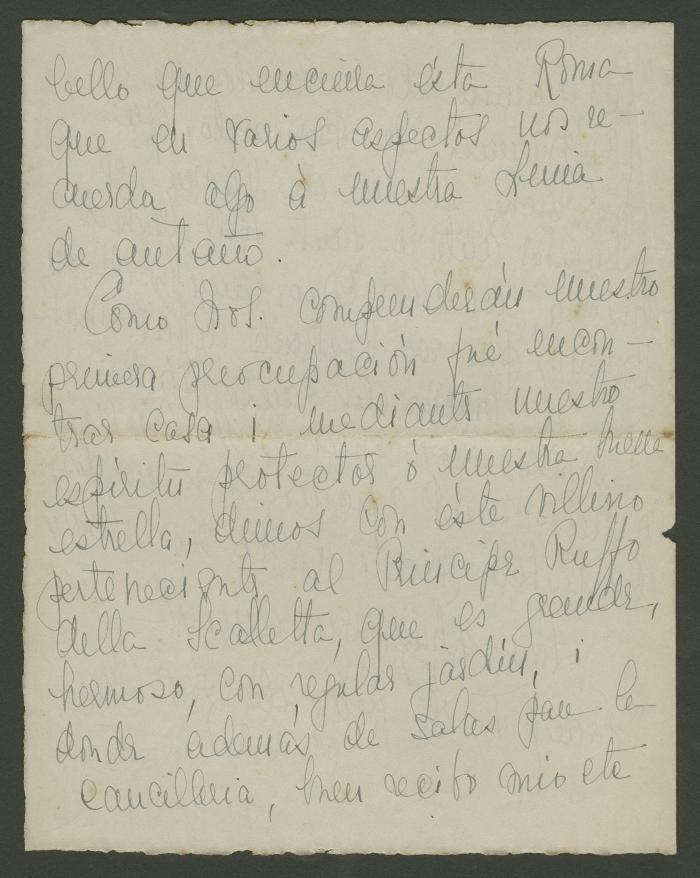 Carta a Elena y Victoria de Mary Ortiz de Zevallos