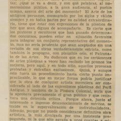 "Del panorama de la plástica"