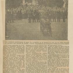"Manifestación de duelo fue el sepelio del Ing. José Antonio de Lavalle"