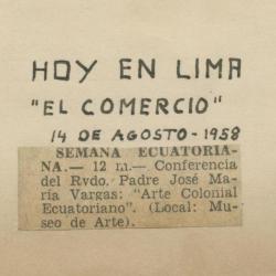 "Semana ecuatoriana"
