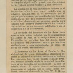 "Cooperación para fomentar la cultura artística"