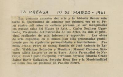 Las personas amantes del arte y la historia tienen esta tarde la oportunidad de admirar por primera vez....