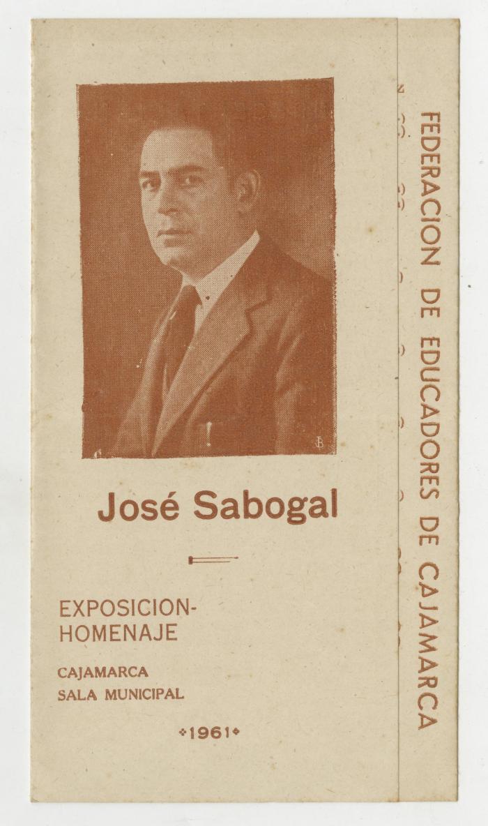 "José Sabogal. Exposición Homenaje"