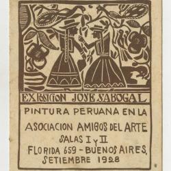 "Exposición José Sabogal: pintura peruana en la Asociación Amigos del Arte"