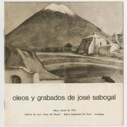 "Óleos y grabados de José Sabogal"