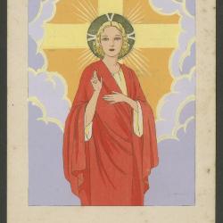 Tarjeta postal de Mary para Elena