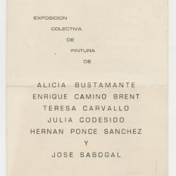 Exposición colectiva de pintura