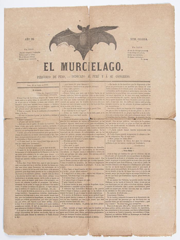 El Murciélago Nº. 4