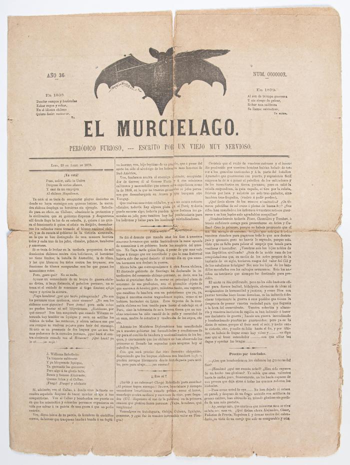 El Murciélago Nº.3