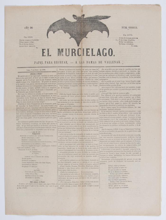 El Murciélago Nº. 15