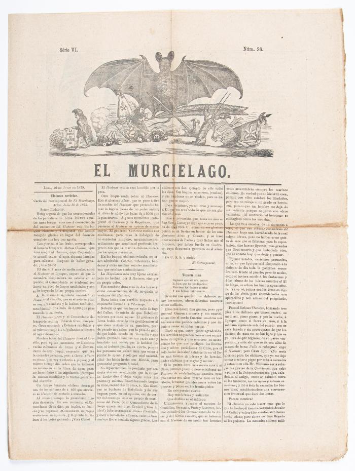 El Murciélago Nº. 26