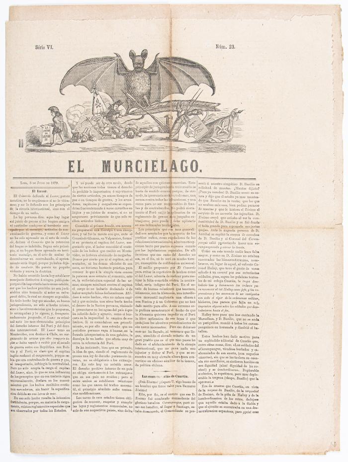 El Murciélago Nº. 23