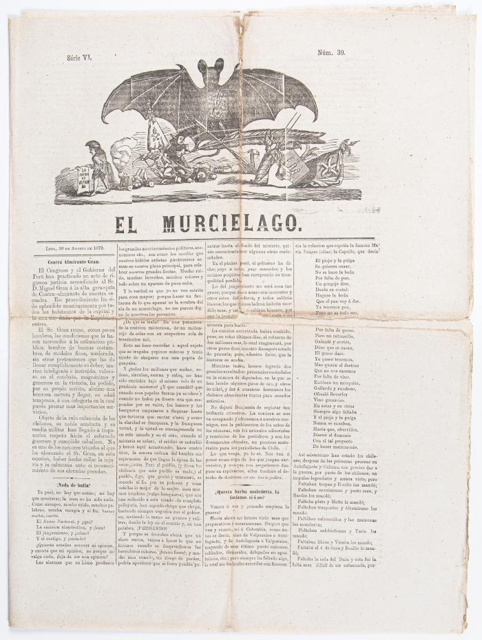 El Murciélago Nº. 39
