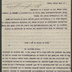 Carta de Elvira a Elena Izcue