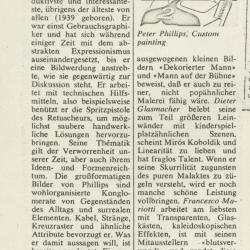 "Pop-und po verwandt Kunst in Zürich"