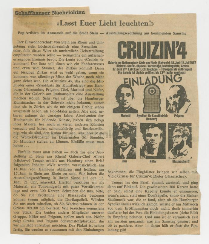 "Lasst Euer Licht Leuchten!"