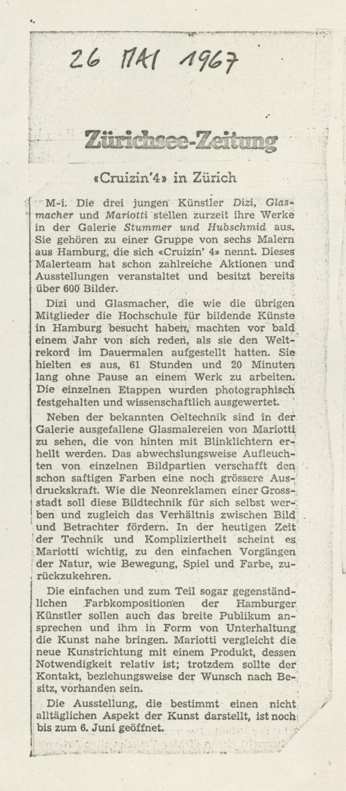 "Cruizin 4 in Zurich"