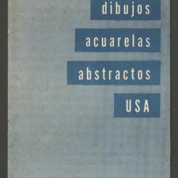 "Dibujos, acuarelas abstractos USA