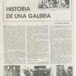 "Historia de una galería"