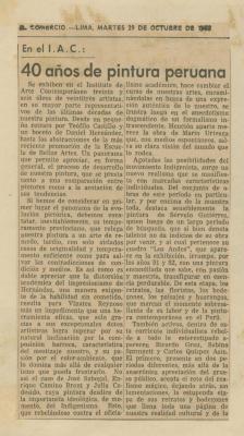 "40 años de pintura peruana"